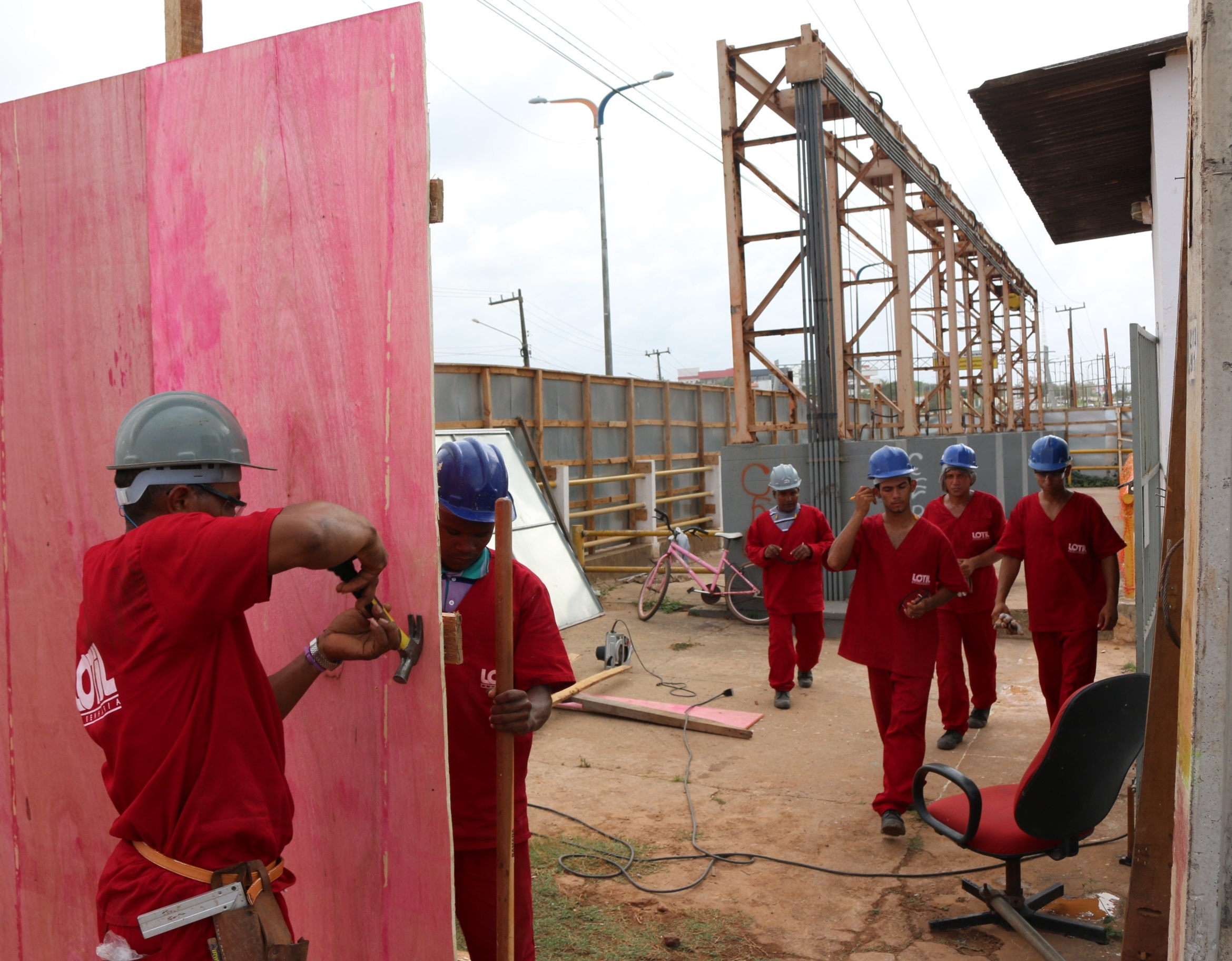 Obras estão sendo realizadas pelo Governo do Estado na Barragem do Bacanga. Foto: Jorge Ribeiro