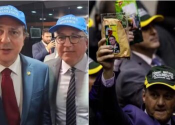 Que país é esse? nosso Brasil! Esse deveria ser o slogan da vergonhosa guerra dos bonés.