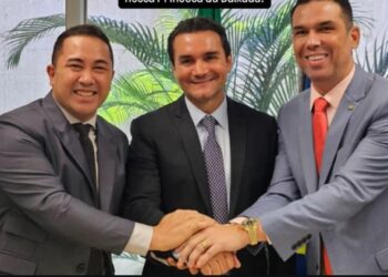 Em Brasília, Prefeito André da RalpNet garante investimentos para o Município de Pinheiro