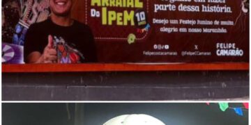 Quando o balão é de Orleans, é escândalo. Quando é o outdoor de Camarão, é “cultura popular”!