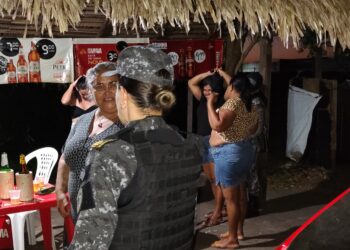 Polícia Militar do Maranhão: Sob o comando da Major Danyelle, município de Santa Inês na região do Vale do Pindaré, está em operação “Cerco Total”.