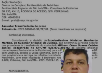 BOMBA: O que motivou a transferência relâmpago do assassino confesso Gilberson Cutrim?