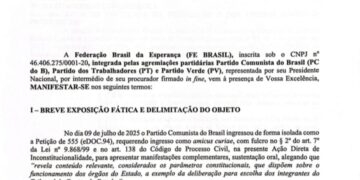 PCdoB é desautorizado por Federação a atuar como amicus curiae em ação sobre vaga do TCE-MA
