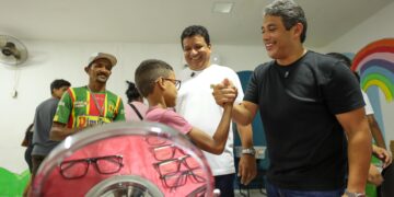 Deputado Osmar Filho realiza ação do programa “Cuidar dos Olhos” em São José de Ribamar