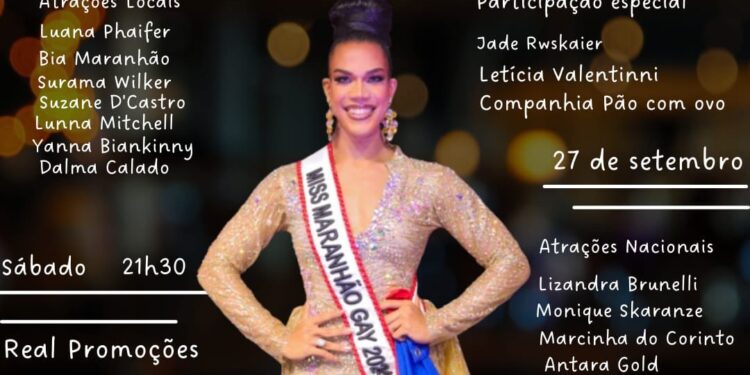 Miss Maranhão Gay 2025 se transforma em festival e amplia programação cultural