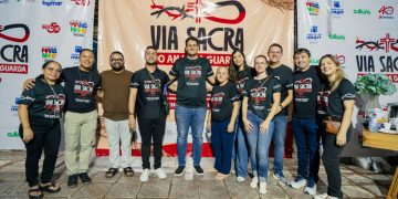 Orleans Brandão prestigia Via Sacra do Anjo da Guarda e destaca força do espetáculo para a cultura maranhense