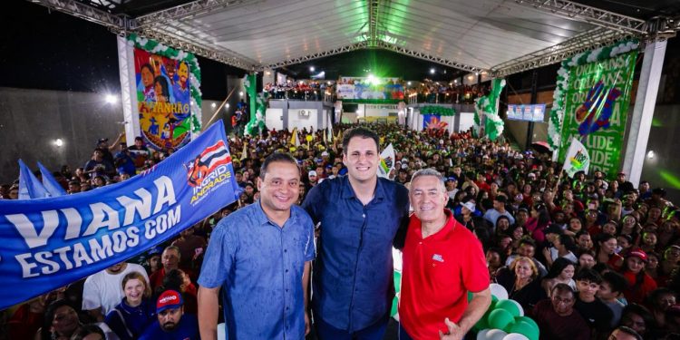 Orleans Brandão reúne multidão na Baixada Maranhense e fortalece pré-candidatura na região