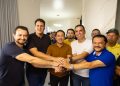 Orleans Brandão fortalece alianças políticas na Baixada Maranhense durante agenda em Pinheiro