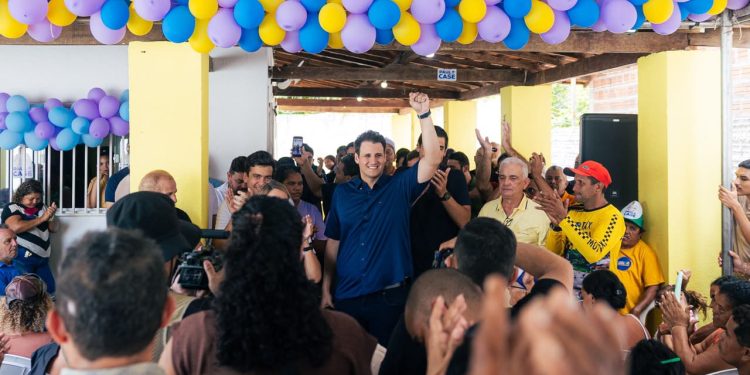 Em Bacabeira, Orleans reforça compromisso com empregos da ZPE e anuncia Hospital Regional no plano de governo