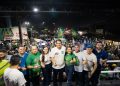 Mais de 15 mil pessoas seguem Orleans Brandão e fazem de Pedreiras palco de uma noite histórica